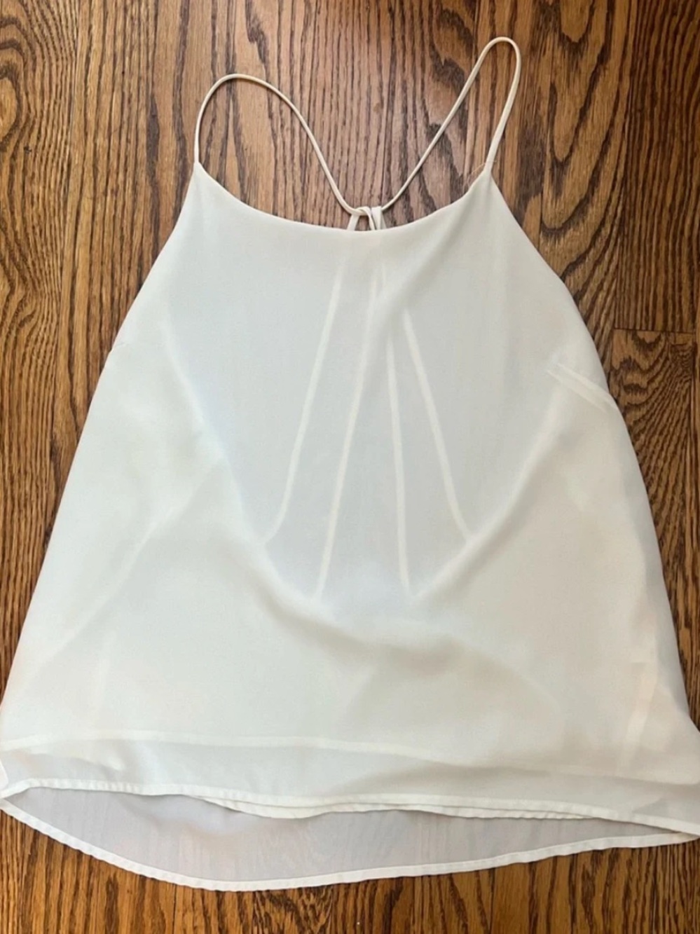 ⭐️ Forever 21 Off-White/Light Cream Halter Spaghetti Strap Camisole